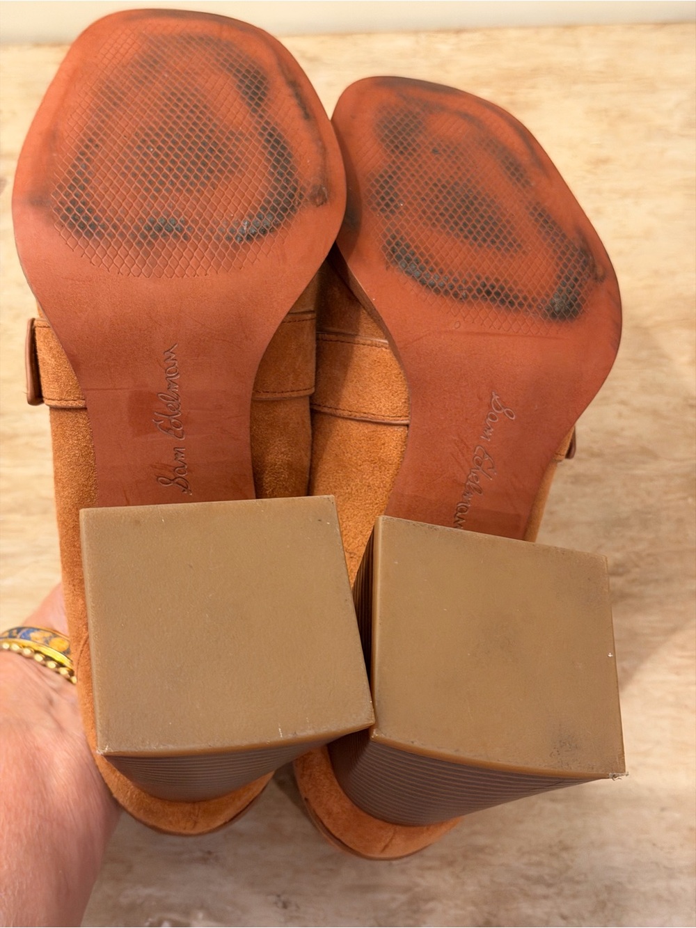 Sam Edelman Quincy Heeled loafers size 8.5 women’s - Picture 3 of 11
